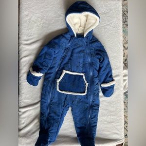 Baby boy snow suit 12 mths